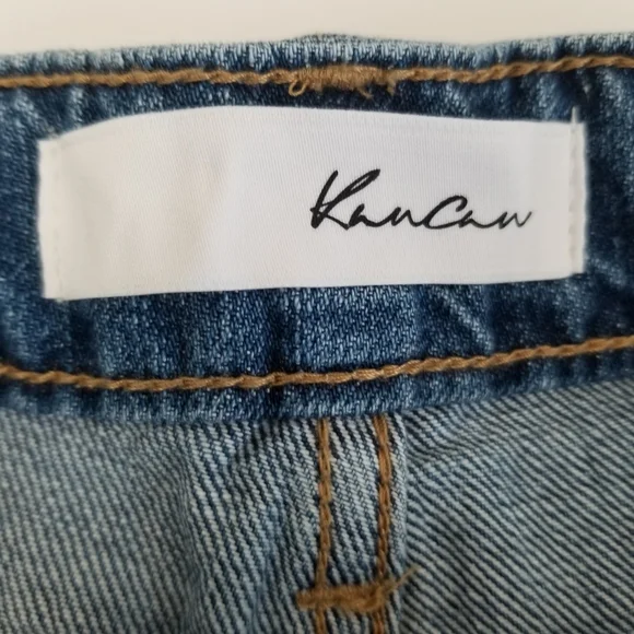 KanCan High Rise Denim Shorts 9/28 NWT - Picture 5 of 7